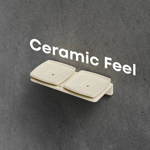 ที่วางสบู่ติดผนังแบบสองชั้นทรงสี่เหลี่ยมขนาดใหญ่สำหรับงานอุตสาหกรรม ทำจากโลหะสีดำแข็งแรงทนทาน เหมาะสำหรับตกแต่งบ้านสไตล์เรโทร - Product Image 3