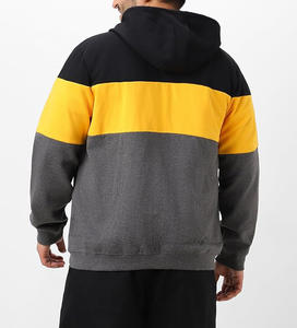 Sweat à capuche zippé pour homme de qualité supérieure, 100% coton, hiver, impression personnalisée OEM/ODM, MOQ, livraison rapide, service mondial - Product Image 2