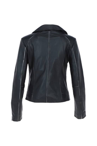 เสื้อแจ็คเก็ตมอเตอร์ไซค์ผู้หญิง ดีไซน์หรูหรา คุณภาพสูง ทนทาน ผลิตตามสั่ง ให้ลุคเก๋ไก๋ สีพื้น ถักทอ กันน้ำ - Product Image 2