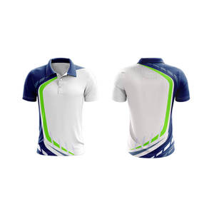 เสื้อโปโลแบบกำหนดเอง ยูนิเซ็กซ์ ผ้าฝ้าย 100% ขายส่ง เสื้อยืดแขนสั้น เสื้อโปโลชาย - Product Image 1