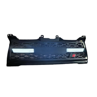 Pour Toyota Hiace 2015, calandre avant à carrosserie étroite avec éclairage LED, accessoires extérieurs pour voiture, kit carrosserie pour fourgonnette de banlieue