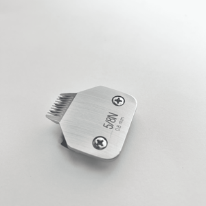 Lame de tondeuse professionnelle pour toilettage de chiens A5, 5/8N large, 0,8 mm, bord en acier inoxydable, remplacement pour la coupe des poils des animaux de compagnie - Product Image 5