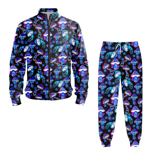 Conjunto Deportivo de Invierno con Estampado por Transferencia Térmica, Chaqueta y Pantalones con Impresión Personalizada, Ligero, Transpirable y de Secado Rápido, Venta al Por Mayor - Product Image 4