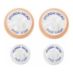 Filtros de Jeringa PVDF/PVDF-D Hidrófilos o Hidrófobos de 0.2/0.45 m para Filtración de Soluciones y Gases - Product Image 1