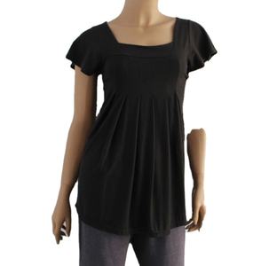 เสื้อยืดผู้หญิงผ้าถักแบบลำลองทรงปกติ ผลิตจากใยไผ่ผสมวิสโคส ออร์แกนิค เป็นมิตรกับสิ่งแวดล้อม ระบายอากาศได้ดี พร้อมคุณสมบัติแห้งเร็ว - Product Image 5