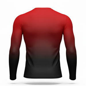 Customized Sublimated Compression Shirt Digital Print Gym Tee High Strength Material Weightlifting Powerlifting Gear - Product Image 3