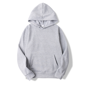 Sudaderas con Capucha de Forro Polar de Poliéster Teñido Liso para Invierno con Logotipo Personalizado, Sudaderas Casuales de Color Sólido para Hombre - Product Image 5