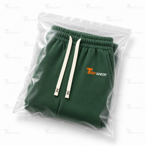 Pantalon de jogging décontracté pour homme en coton et fibre de bambou vert, taille élastique avec cordon de serrage et poches, idéal pour l'automne - Product Image 6