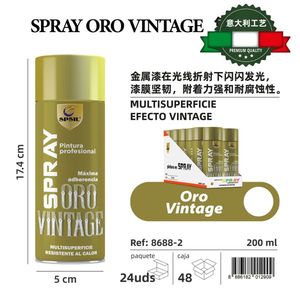 Suministros para Manualidades Cromo Oro, Chapado en Oro de 18Kl, 200Ml - Product Image 1
