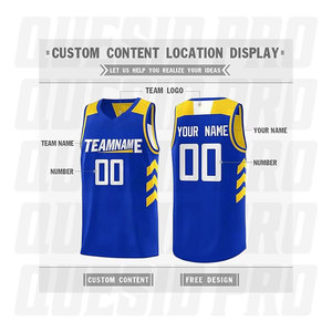 Maillot de basket-ball de haute qualité, coupe tendance, nouvelle collection été, maillot de basket-ball pour hommes, vêtements de sport, personnalisation OEM, maillot réversible - Product Image 4