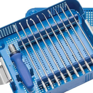 Système d'élévateurs tissulaires de haute qualité pour la préparation osseuse, ensemble d'instruments chirurgicaux orthopédiques en acier inoxydable, manuel et réutilisable - Product Image 3