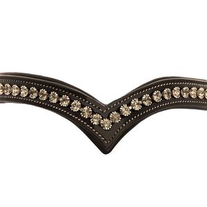 1Inch Wide High Quality Woven Leather Rope <b>Halter</b> with Adjustable Metal Hardware - Product Image 6