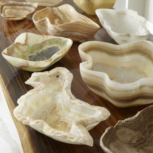 Tazones para Servir Frutas y Ensaladas, Hechos a Mano, de Resina, con Diseño Moderno y Elegante, Ecológicos, de Grado Alimenticio, Pulidos, Multicolores, de Primera Calidad - Product Image 1