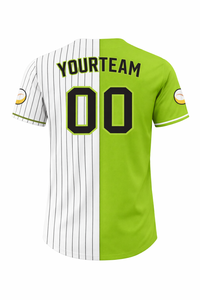 Camiseta de Béisbol Unisex de Alta Calidad, Dos Tonos, Transpirable, 100% Poliéster, Manga Corta, Correa Ajustable, Talla Grande, Suministro OEM - Product Image 4