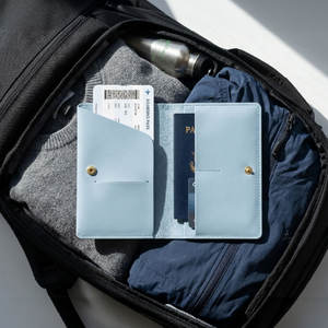 Porta Pasaportes Portátil con Múltiples Ranuras para Tarjetas, Logotipo Personalizado, Accesorios de Viaje de Cuero para Regalos Promocionales - Product Image 6