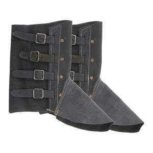 Welding <b>Shoe</b> Spats Heat Custom Color Cowhide Leather <b>Working</b> Welding <b>Shoe</b> Cover Sale in Pakistan - Product Image 1