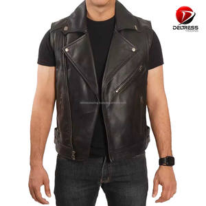 Chaqueta de Motocicleta de Cuero para Hombre, Transpirable, para Carreras de Autos - Product Image 1