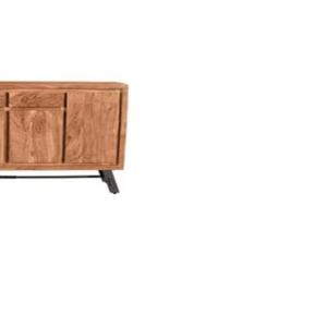 ที่ดีที่สุดคลาสสิก100% ไม้อะคาเซียแท้สีน้ำตาลสีธรรมชาติบอร์ดด้านข้างทีวียืนสำหรับห้องนั่งเล่นห้องรับประทานอาหารห้องนอนการออกแบบที่ทันสมัย - Product Image 2