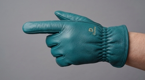 Gants de sécurité en cuir Dumela, longueur poignet, rayés, respirants, doublés de coton, thermiques, pour l'hiver, usage quotidien en extérieur - Product Image 3