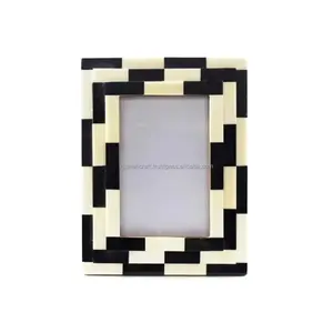 2025 nouveau Design fait à la main Style classique résine cadre Photo taille personnalisée maison affichage décoration cadres en bois - Product Image 2