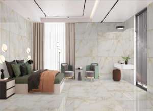 Losas de porcelana Infinity de alto brillo 800x1600 1200x1800 750x1500mm diseñadas para interiores y exteriores modernos de lujo sin uniones. - Product Image 6