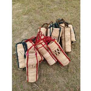 Jarrón de Yute Enrollado Hecho a Mano de Primera Calidad, Fibra Natural Ecológica, Maceta Decorativa, Decoración Rústica Boho para el Hogar, Centro de Mesa - Product Image 5