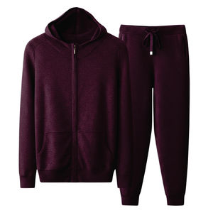 Conjunto de Sudadera con Capucha y Pantalones Deportivos Casuales para Hombre, Estilo Lavado Ácido, Ropa Deportiva - Product Image 4