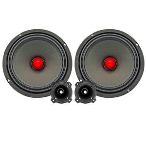 Haut-parleurs de voiture audio professionnels de milieu de gamme de remplacement de 6,5 pouces, 1600 W max, 4 ohms, super tweeter de 2,8 pouces, 2 pièces, modèle D0100H7IJ86 - Product Image 1