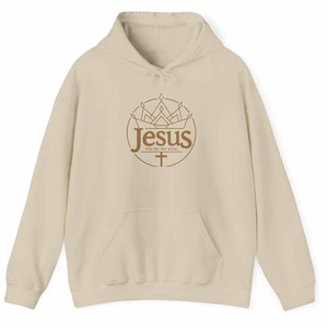 เสื้อฮู้ดดี้ Jesus God First สำหรับผู้ชาย ผู้หญิง และวัยรุ่น แบบสั่งทำพิเศษ ปักลายมหาวิทยาลัย/วิทยาลัย ด้วยผ้าเชนิลล์ - Product Image 5