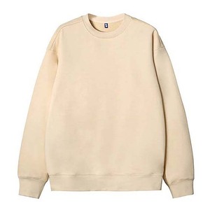 Sudadera de mujer de forro polar suave, jersey holgado de manga larga, top informal para uso diario, cuello redondo de invierno, tela cómoda, ropa urbana. - Product Image 2