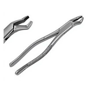 Miroir buccal dentaire manuel en acier inoxydable de qualité supérieure # 5 instruments universels d'extraction dentaire pour le 3ème molaire supérieur, qualité allemande - Product Image 1