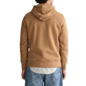 Alta calidad 2025 hombres Casual Sport Terry cuello redondo Sudadera con capucha patrón transpirable de gran tamaño y pesado para las estaciones de Otoño Invierno - Product Image 3