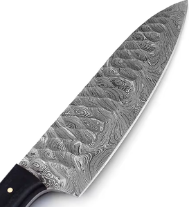 Couteau de Chef LEGACY BLADES en Acier Damas Forgé à la Main, Manche en Bois, Ambidextre, Compatible Lave-Vaisselle, Design Traditionnel, Lame Ultra-Tranchante - Product Image 5