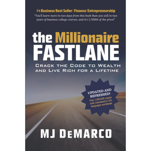 The Millionaire Fastlane de la autora MJ DeMarco, libro de bolsillo con tapa blanda personalizada - Product Image 3