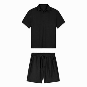 เสื้อเชิ้ตผู้ชาย LEDBURY INTERNATIONAL รุ่นซัมเมอร์ 2026 ทรงโอเวอร์ไซส์ ผ้าเทอร์รี่ โพลีเอสเตอร์/คอตตอน แห้งเร็ว สีพื้น  รับสั่งทำสีและโลโก้ - Product Image 6
