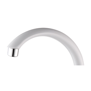 Grifo de cocina blanco KSN Vietnam KSOM-47T8C de caño alto tipo cuello de cisne, grifo de agua fría con un solo manípulo, montaje en encimera - Product Image 4
