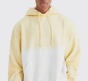 Sudadera con Capucha Oversize para Hombre, de Algodón y Felpa, con Logotipo Personalizado, Estilo Casual, Corte Regular, con Bolsillos, Moda Urbana - Product Image 4