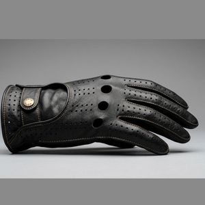 High Quality Cow Leather Driver Gloves Winter Rigger Working Gloves for Outdoor Daily Sports Cotton Material <b>Prime</b> Driving Glove - Product Image 4
