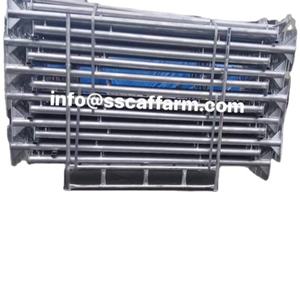 Andamios tipo ligero de acero galvanizado por inmersión en caliente con recubrimiento en polvo de tratamiento de superficie mejorado para patas de puente - Product Image 5