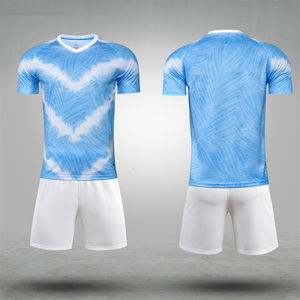 Maillot de football unisexe personnalisé de haute qualité, nouvelle arrivée, respirant, léger, uniforme de football à manches courtes, logo personnalisé, clubs, équipes - Product Image 2