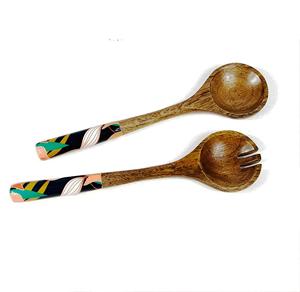 Meilleures ventes en Inde : Ensemble de saladiers en acacia, accessoires écologiques, compatibles lave-vaisselle, ustensiles de cuisine, fabriqué en Inde - Product Image 4