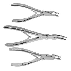 Pinza Quirúrgica Manual de Acero Inoxidable para Ortopedia, Instrumento Quirúrgico Plateado de Doble Articulación para Cirugía - Product Image 5