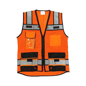 Service OEM, gilet de sécurité réfléchissant de haute qualité, vente en gros, gilet de sécurité haute visibilité pour l'extérieur - Product Image 3