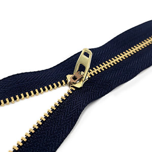 Special Zipper Jeans 4.5 Metal <b>Zip</b> Brass Close-End Jeans Zipper - Product Image 2