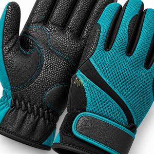 Guantes versátiles para montar a caballo que ofrecen comodidad transpirable, movimiento flexible y construcción resistente para la establa. - Product Image 6