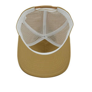 Casquette de baseball unisexe réglable à 6 panneaux en maille, couleur unie, respirante, décontractée pour l'extérieur, printemps-été, pour adultes - Product Image 6