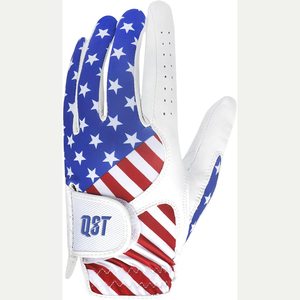 OEM ODM Custom Golf Gloves Polyurethane Breathable Grip Enhanced Sports Training Practice Wholesale Custom Logo Left Hand <b>Hook</b> - Product Image 2