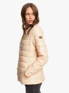 Chaqueta Acolchada de Moda 2026 para Mujer, Cintura Alta, Corte Recortado, Tejida, Estampada, Impermeable, Transpirable, Rellena de Algodón - Product Image 6