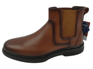 Botas Aircom para Hombre, Estilo Chelsea, Formales, Parte Superior de Piel de Oveja, Suela de TPR, Cómodas, Punta Cerrada, Antideslizantes, para Todas las Temporadas, Logotipo OEM en Relieve - Product Image 4