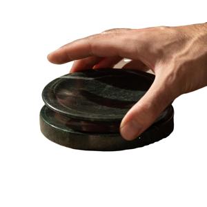 Marble Nest Spoon Rest Soporte de cocina de metal para espátulas Cucharas Pinzas Más - Product Image 1